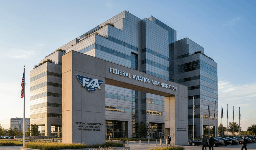FAA Federal Aviation Administration building exterior
