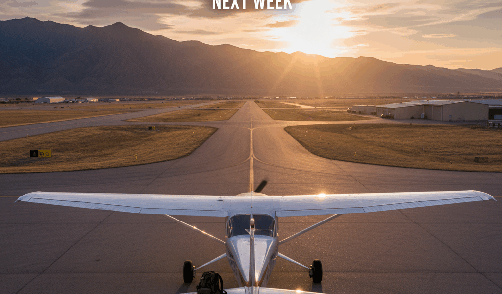 First Solo Cross-Country Next Week
