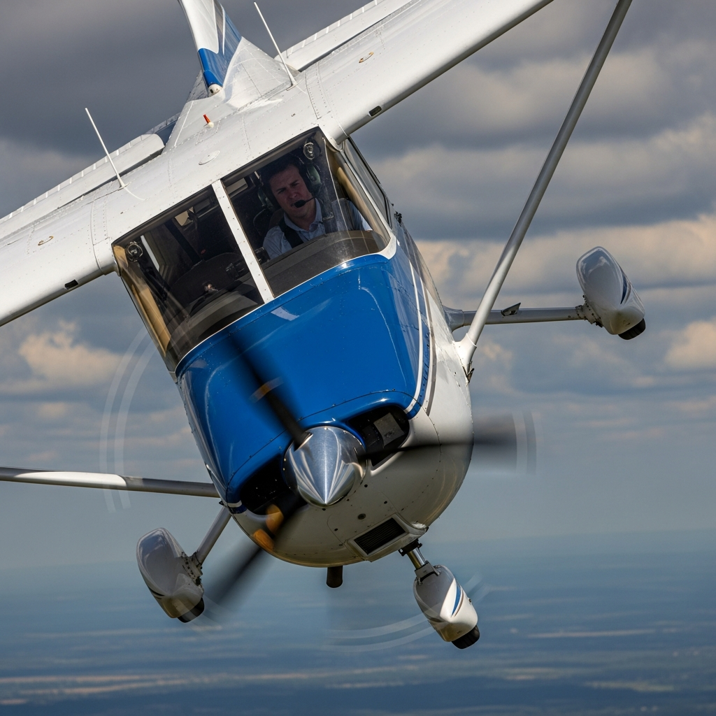 Cessna 172 Spin Recovery — What Every Student Pilot Needs to Know