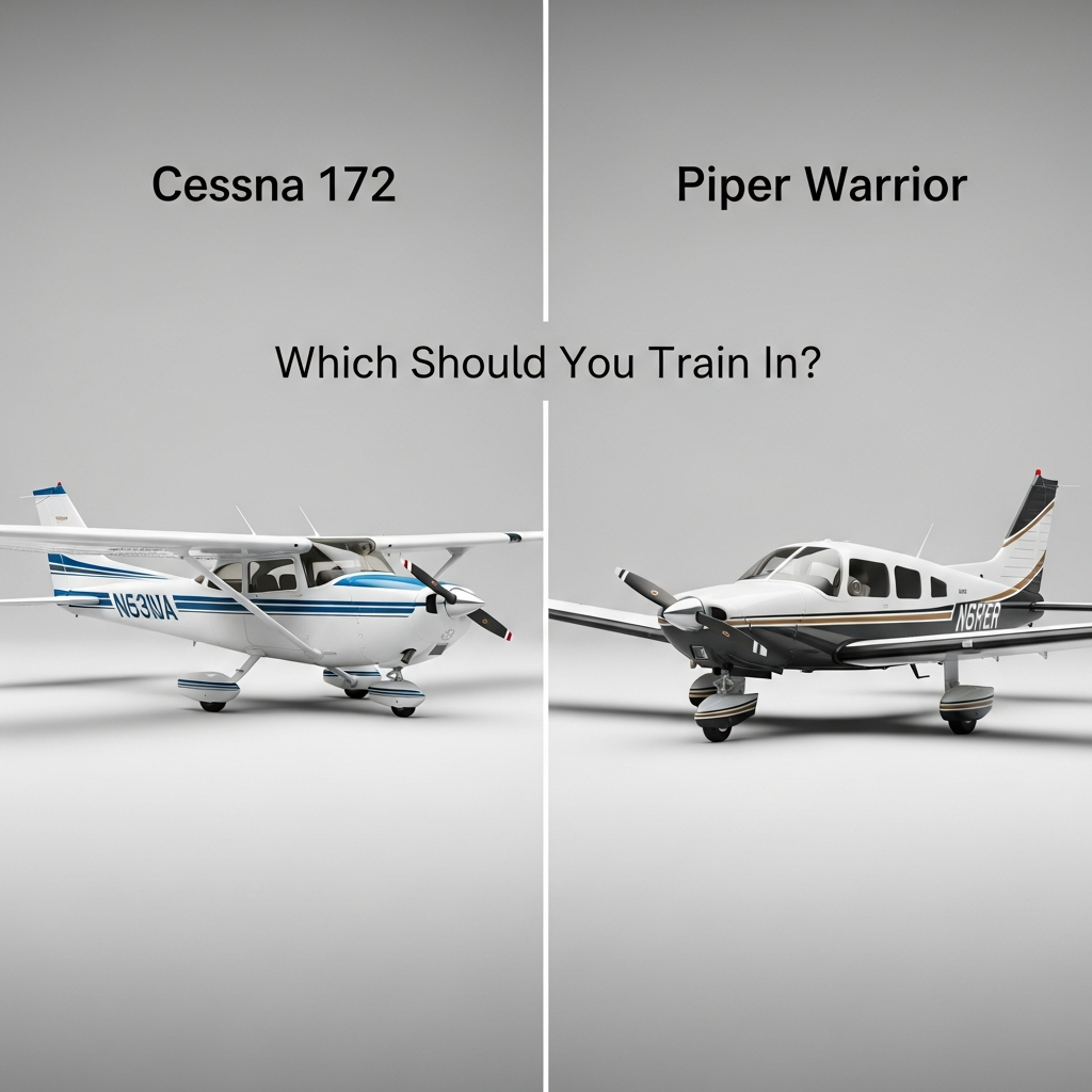 Cessna 172 vs Piper Warrior — Which Should You Train In?