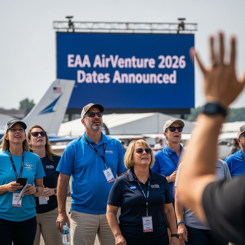 EAA AirVenture 2026 Dates Announced