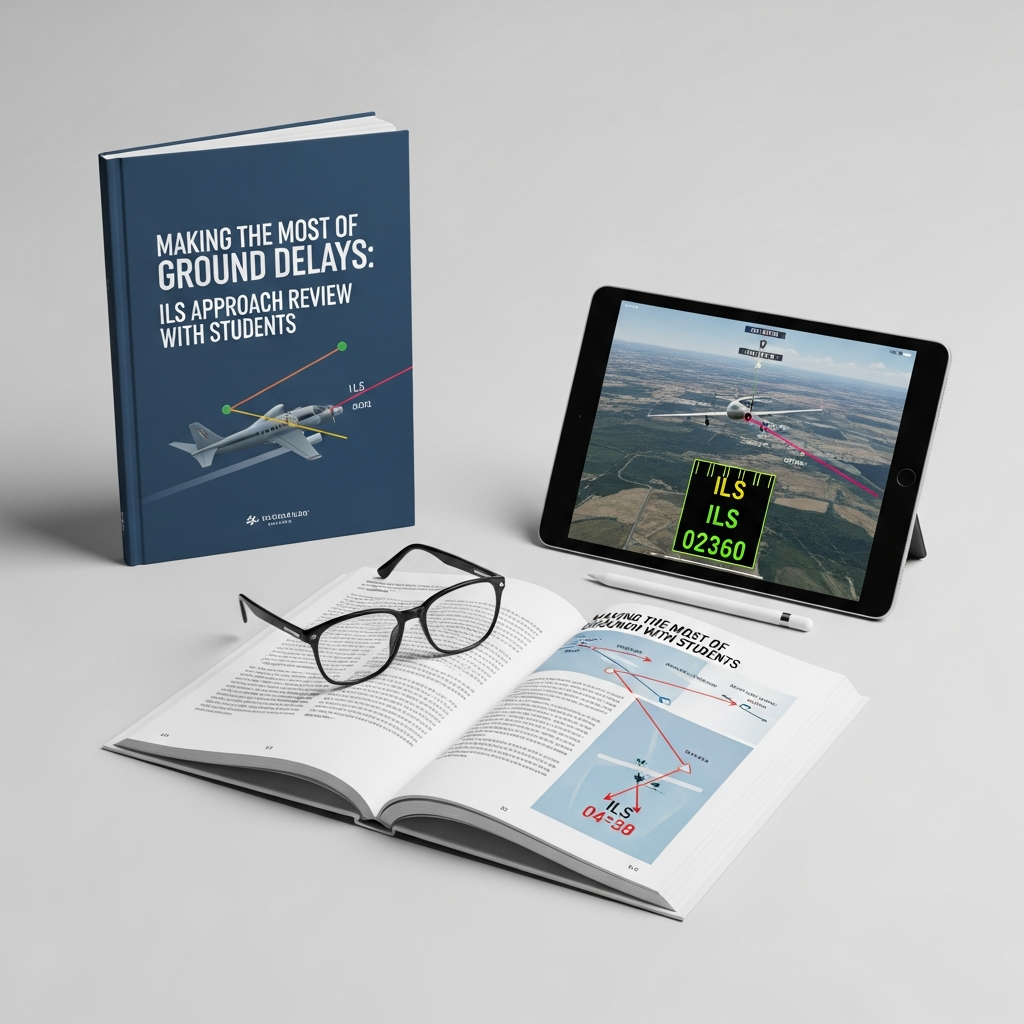 Making the Most of Ground Delays: ILS Approach Review with Students