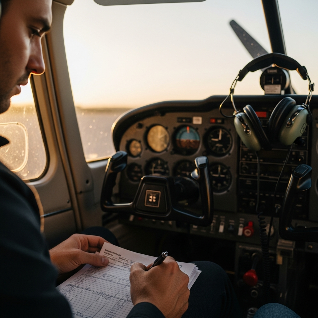 Private Pilot Weight and Balance — Practice Problems with Worked Solutions