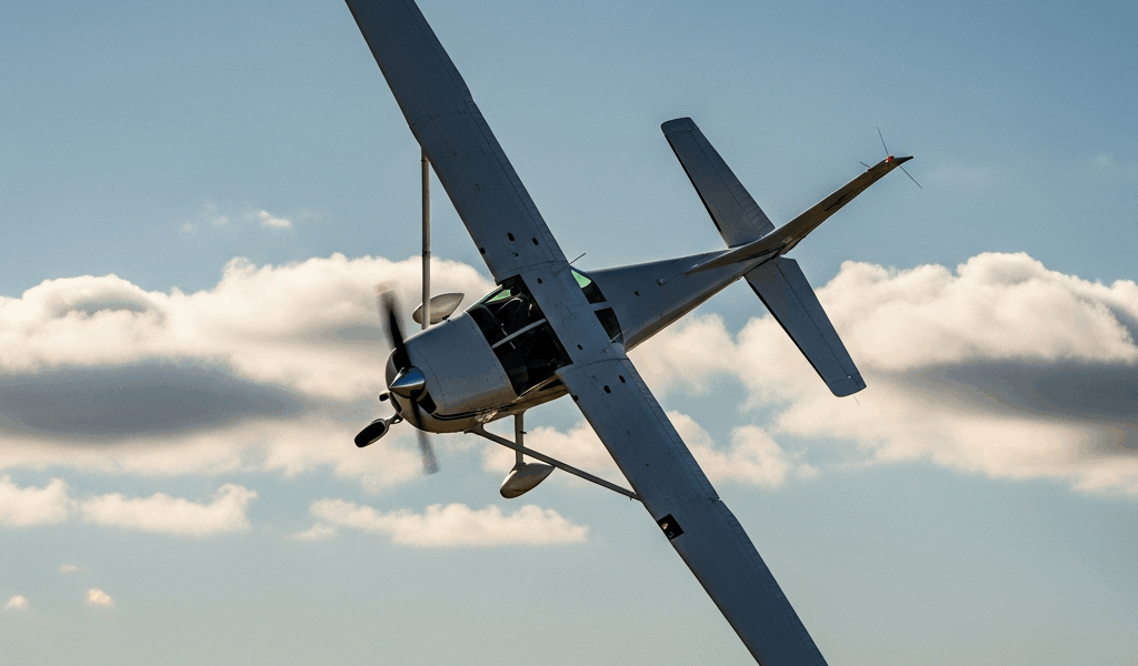 Professional photograph related to: Cessna 172 Spin Recovery — What Every Student Pilot Needs to Kno