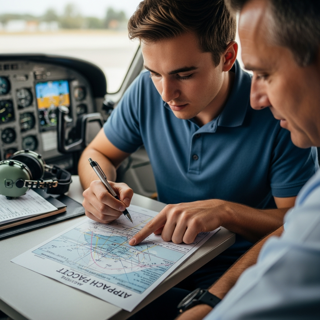 How to Read Approach Plates — A Student Pilot’s First Briefing