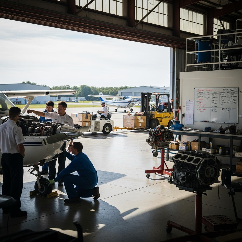 Running a Flight School: Hangar Maintenance and Daily Operations