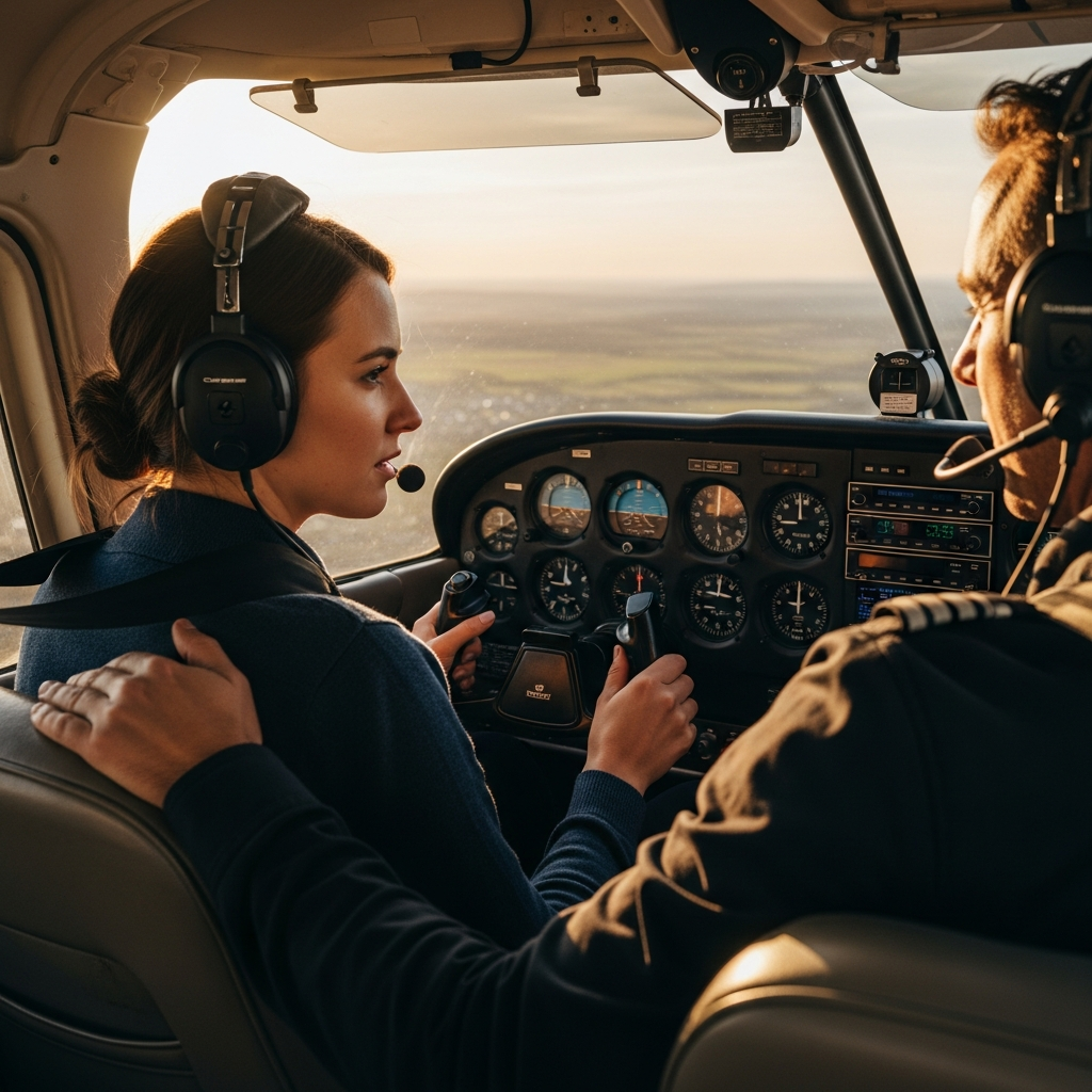 Your First Flight Lesson: What to Expect and How to Overcome Nervousness